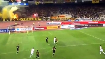 Download Video: Vadis Odjidja-Ofoe Goal HD - AEK Athens 0-2 Olympiacos 24.09.2017