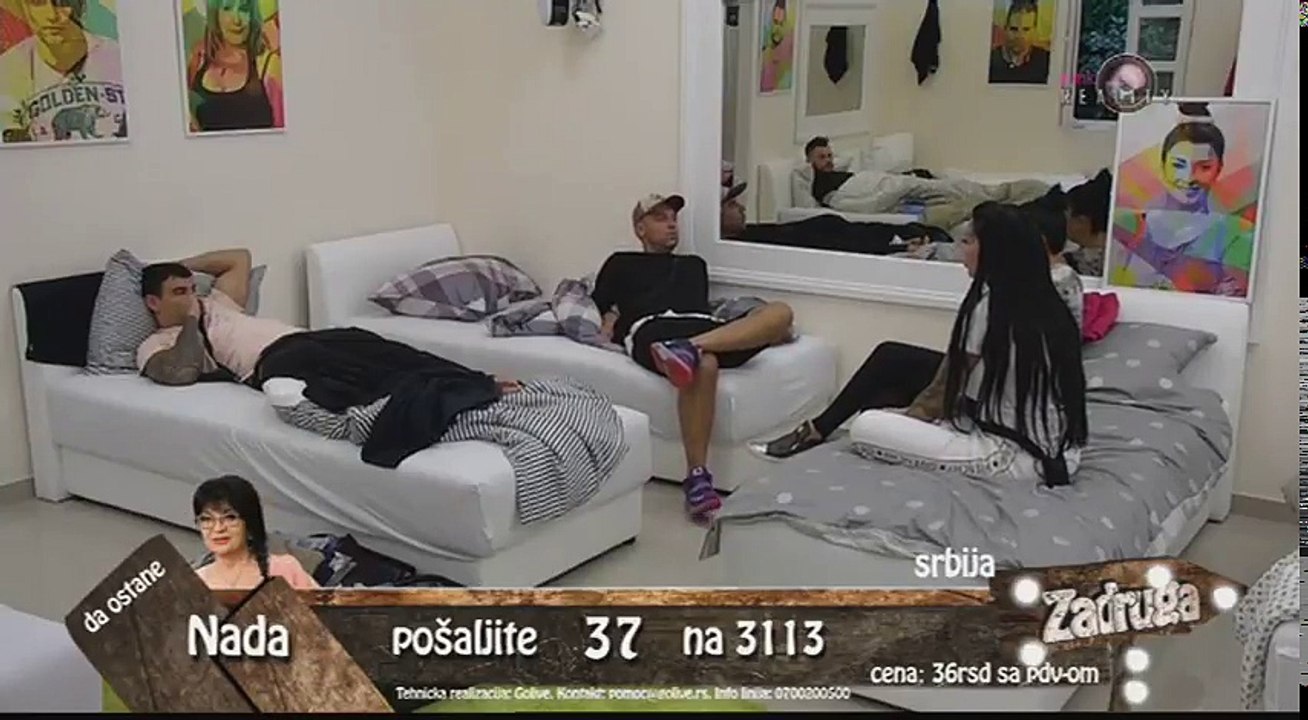 Zadruga - Anđela Veštica se otvorila u intervjuu sa Milanom - 09.09.2017