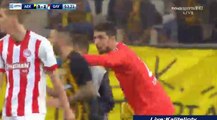 Lazaros Christodoulopoulos Goal HD -  AEK Athens FCt1-2tOlympiakos Piraeus 24.09.2017