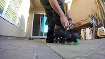 Inline Skating: Short Flow / Difficulties As a Beginning Skater (Narrated)
