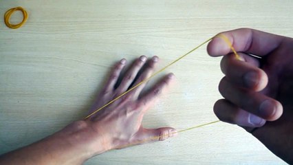 TELEPORTER un ELASTIQUE - Tour de magie Expliqué !
