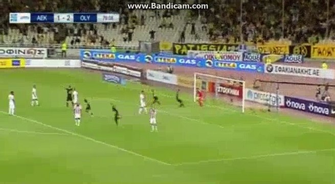 Lazaros Christodoulopoulos SUPER Goal HD - AEK Athens FC 2 -2	Olympiakos Piraeus 24.09.2017