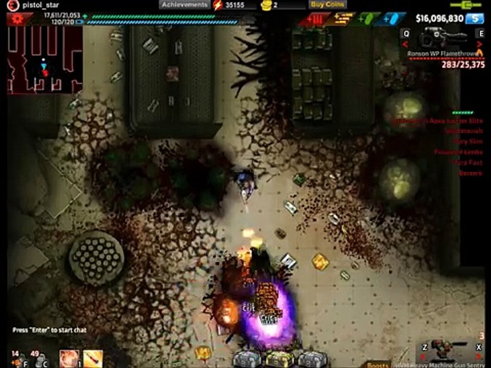 SAS Zombie Assault 4 - BLACK hornet test run on level 400 NM pods