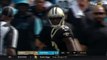 Drew Brees throws deep left to Michael Thomas for a 26-yard completion