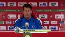 Réaction de Jean-Marc Furlan et Fabien Mercadal après Stade Brestois 29 - Paris FC