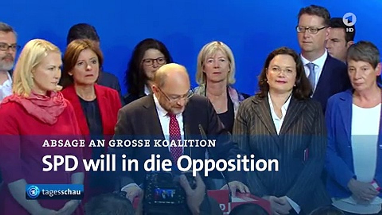 Tagesschau in 100 Sekunden 24. 09. 2017 (mit Jan Hofer)