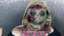 Creepy Scary ScareCrow Halloween Makeup Tutorial | BeautyByJosieK