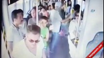 Otobüs şoförüne yumruklu saldırı