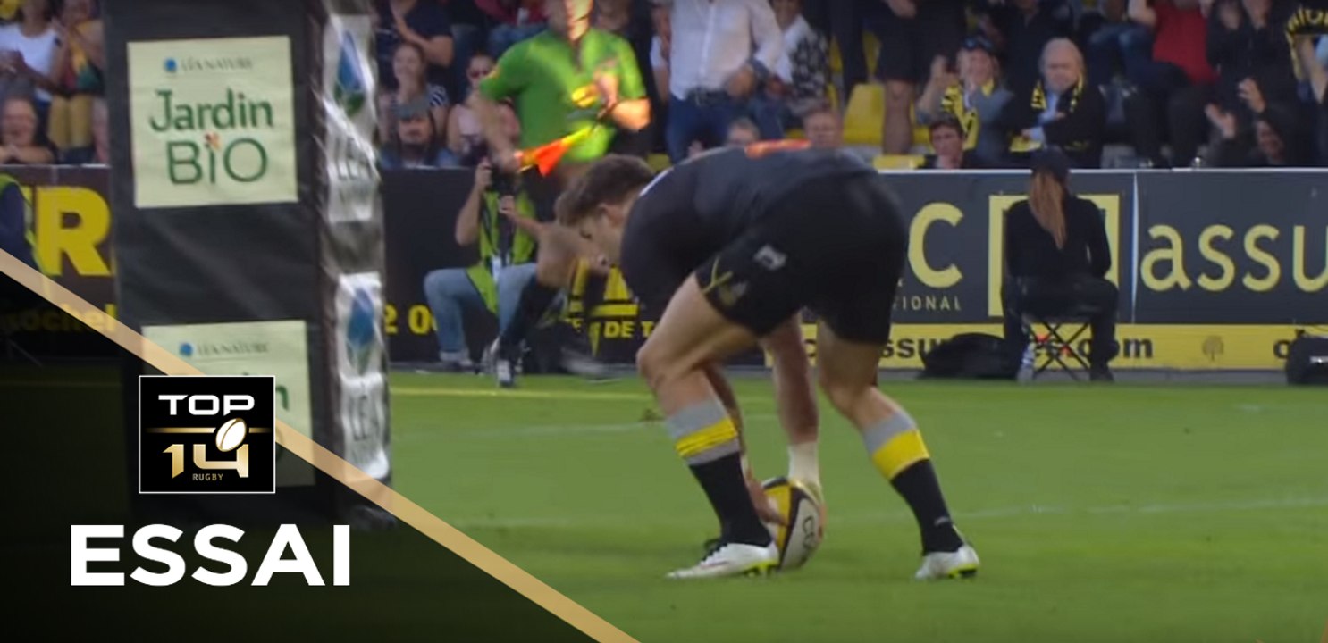 TOP 14 - Essai Paul JORDAAN (SR) - La Rochelle - Oyonnax - J5 - Saison 2017/2018