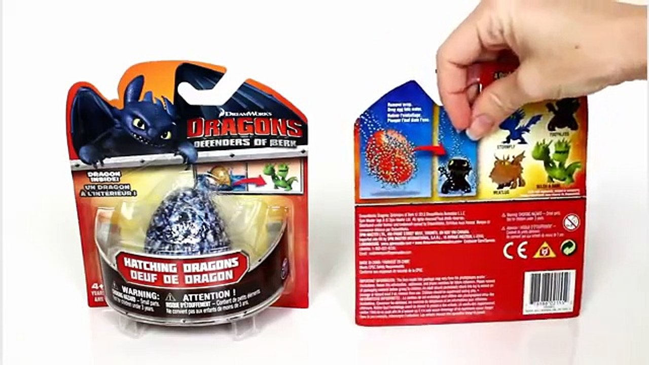 Éclosion Comment à Entrainer votre mystère des œufs avec édenté examen par jouet poubelle