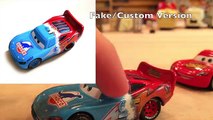 Mattel Disney Cars Transforming Lightning McQueen (Rust-Eze to Dinoco McQueen) Die-cast