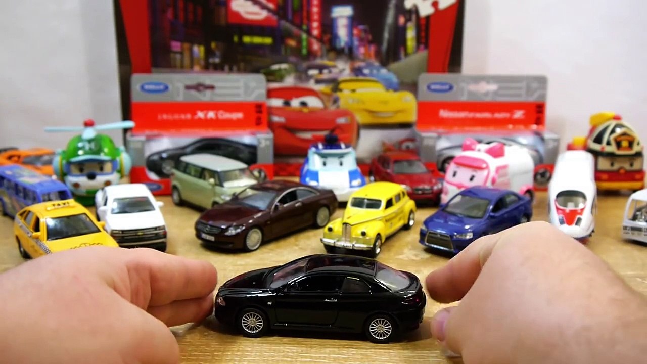 Машинки. Мультик про машинки. Распаковка игрушек. Jaguar XK, Nissan Fairlady Z, Alfa Romeo GT Coupe