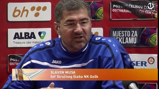 Musa: Moji igrači su riješili utakmicu (NK Čelik - NK GOŠK 2:0)