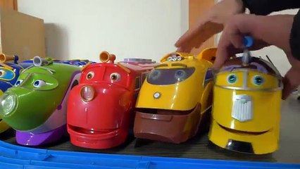 Happy color chuggington Sound chugger toys video for children