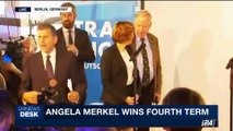 i24NEWS DESK | Angela Merkel wins fourth term | Sunday, September 24th 2017