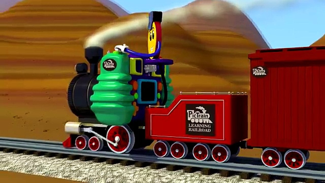 Animal Trains Collection - Learn Animals for Toddlers | PicTrain™