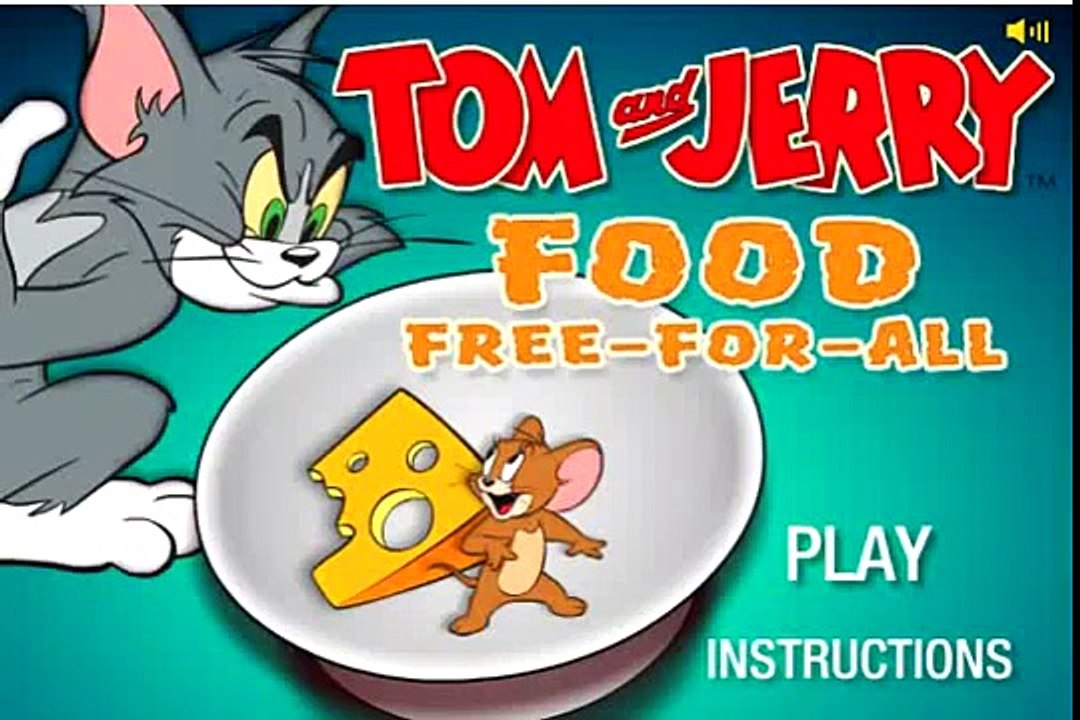 Tom and Jerry ~ FOOD FREE-FOR-ALL