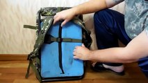 Мой рюкзак и снаряжение для зимней рыбалки