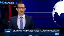 i24NEWS DESK | U.S. envoy to advance peace talks in Middle East | Sunday, September 24th 2017