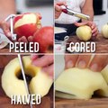 Hasselback Baked Apples