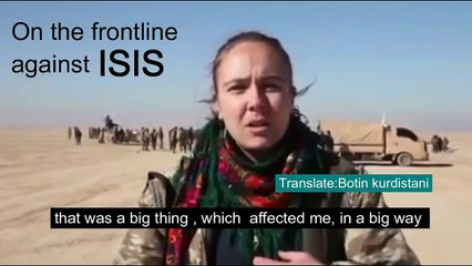 offensive  British women on the frontline against ISIS in syria RAQQA