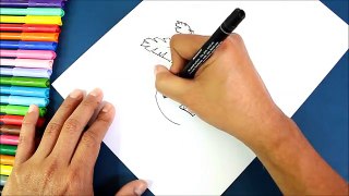Cómo dibujar y colorear a IVYSAUR (Pokémon GO) | How to draw Ivysaur (Pokemon GO)