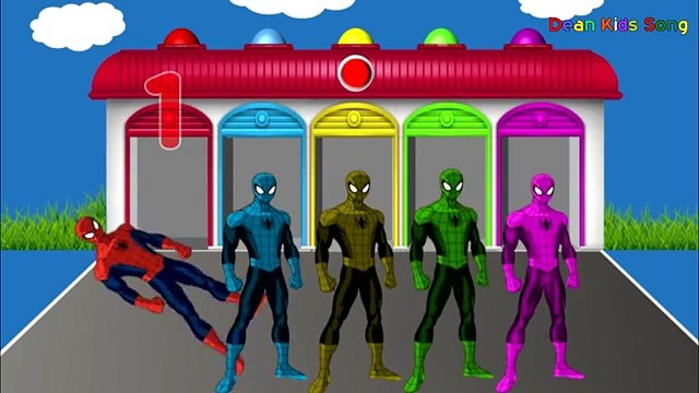 Spiderman Belajar Mengenal Warna Dan Angka Dalam Bahasa Inggris | Video Untuk Anak Anak