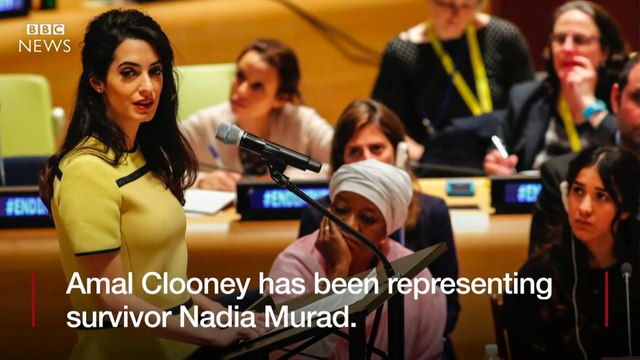 Amal Clooney demands justice for Yazidis - News