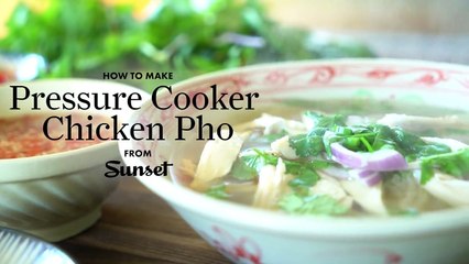 How to make pressure cooker chicken pho