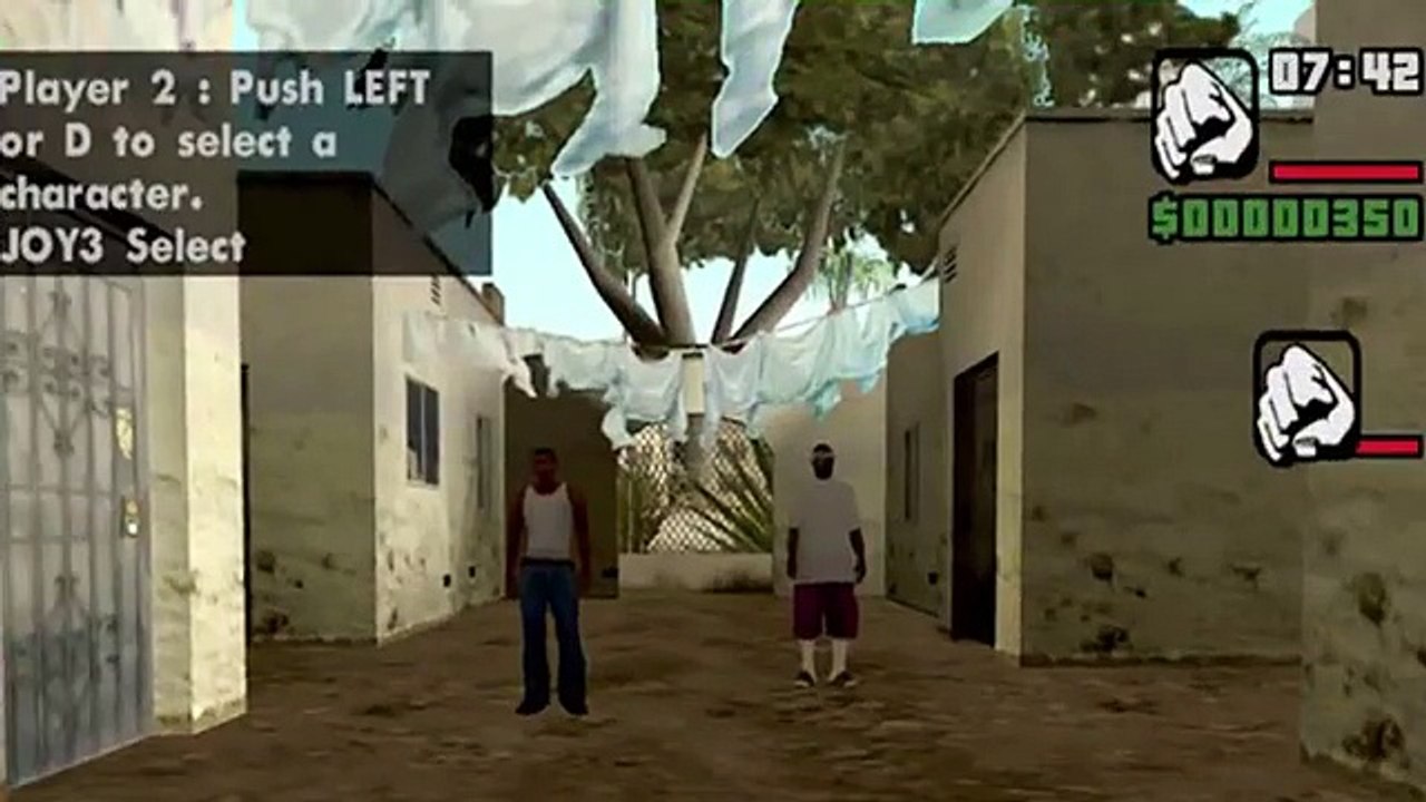 Como Poner e Jugar | 2 Jugadores | GTA San Andreas PC | En 1 PC | Bien explicado | 2016