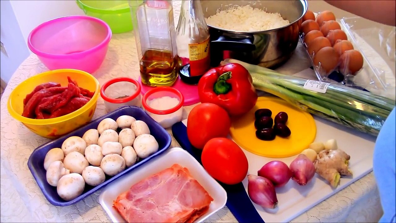 Recetas deliciosa Arroz Chino arroz chaufa especial paso a paso