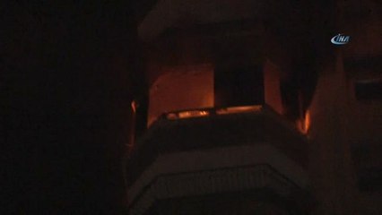 Adana'da Apartmanda Çıkan Yangın Korkuttu