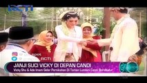 Janji Suci Vicky Shu di Depan Candi Borobudur