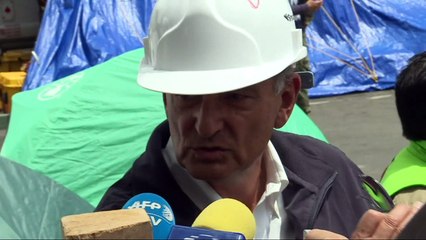 México: concentran rescates de la capital en un edificio