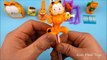 2016 BURGER KING GARFIELD THE CAT SET OF 6 KING JR KIDS MEAL TOYS REVIEW