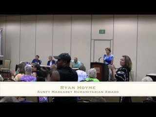 Aunty Margaret Humanitarian Award - Ryan Hoyme (MassageNerd)