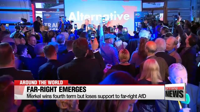 Merkel wins fourth term but loses support