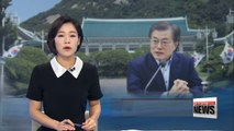 President Moon urges gov't officials to remain vigilant against possible North Korean threats