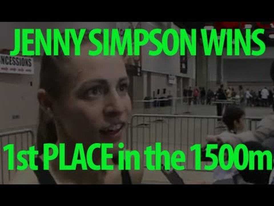 Jenny Simpson 1st Place 1500 USATF Indoor Champs 2012 video Dailymotion