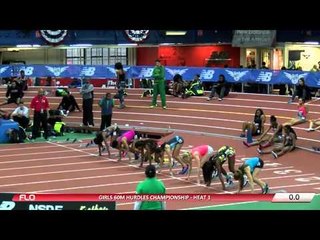 Sydney McLaughlin US #1 8.30 in Girls 60H Prelims