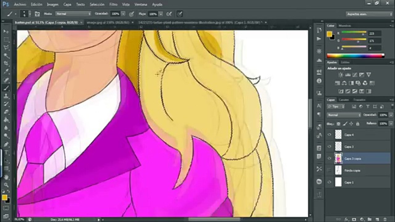 Barbie: Princess Charm School (SpeedPaint)