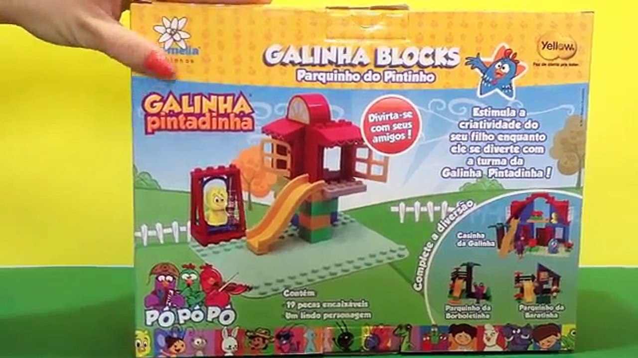 Turma da Galinha Pintadinha - Parquinho do Pintinho Amarelinho, Brinquedos da Galinha Pintadinha