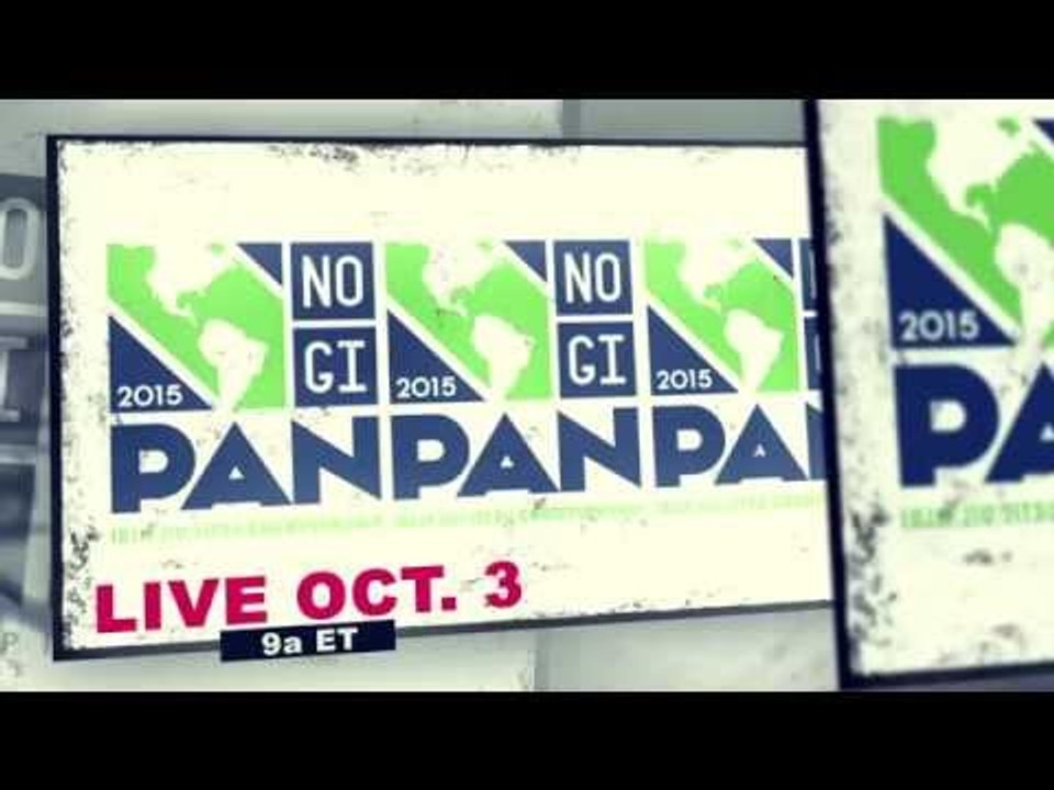 IBJJF Pan No-Gi Championship 2015 Live Oct. 3