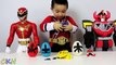 Play-Doh Power Rangers Surprise Eggs Opening With Ckn Toys Super Samurai Dino Charge Megaforce