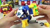 Robocar Poli and fire truck Roy Marine Acua playset