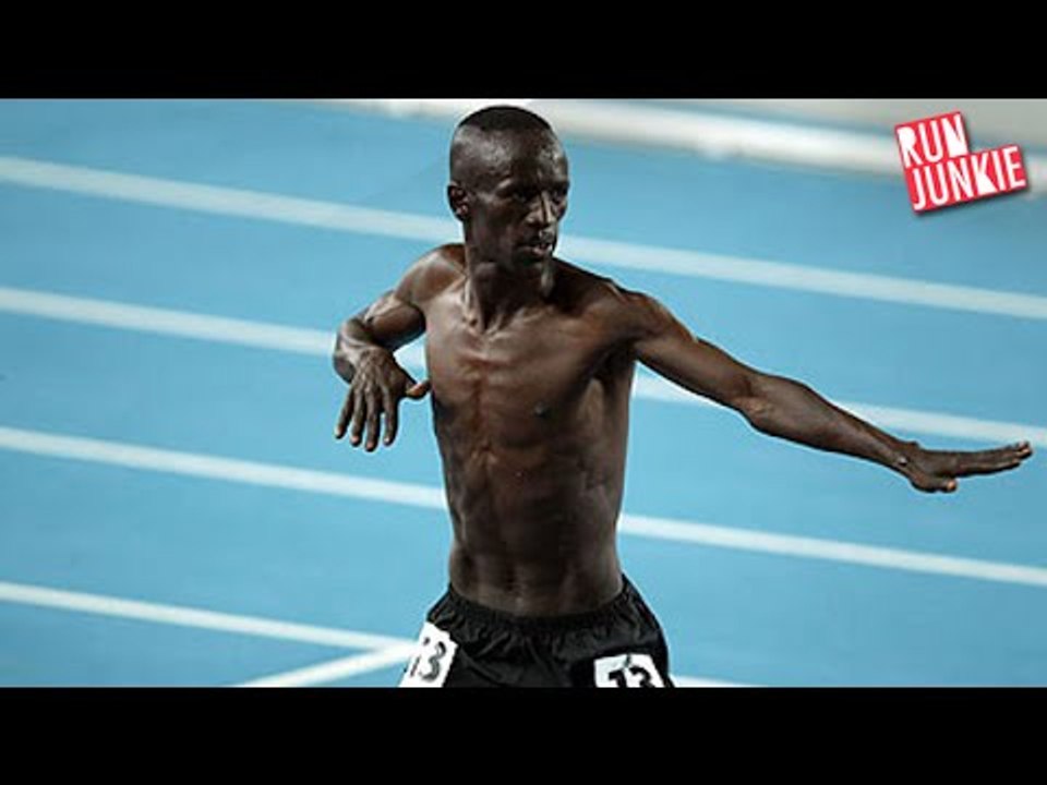 Ezekiel Kemboi Does The Running Man Challenge - RUN JUNKIE S05E26