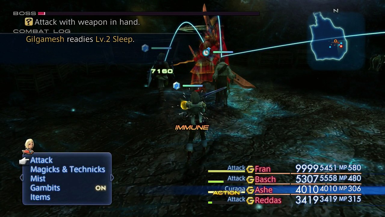 FINAL FANTASY XII ZODIAC AGE PART 142 GILGAMESH (2ND)!!!