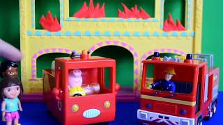 Dora The Explorer Full Episode Peppa Pig Fireman Sam Play-Doh Fire Engine WOW