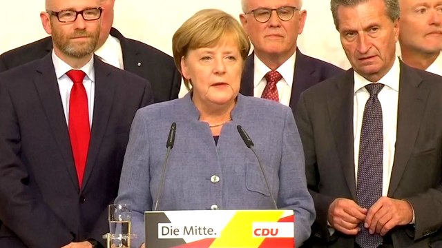 메르켈 총리 '4선 연임' 반열...극우정당 의회 입성 / YTN