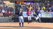 Florida State Softball's Ellie Cooper Gets Hit By Pitch And Goes At Michigan's Megan Betsa